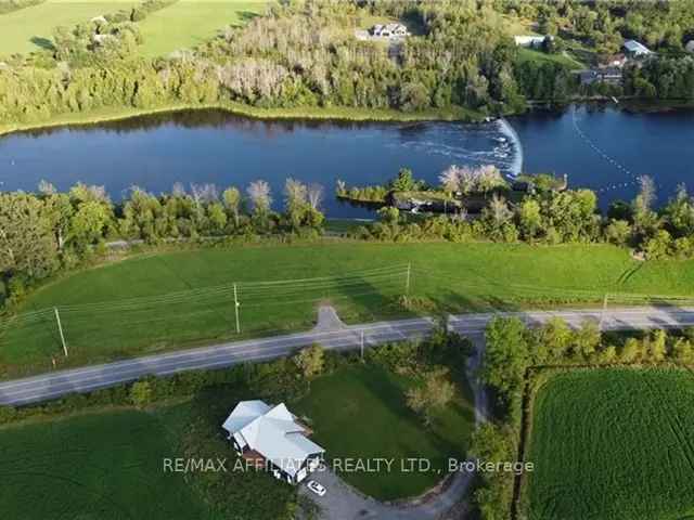 Rideau Canal Waterfront Lot - Unique Building Opportunity