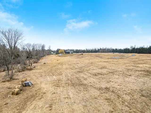 14 Acre Waterfront Lot Mississippi River Almonte