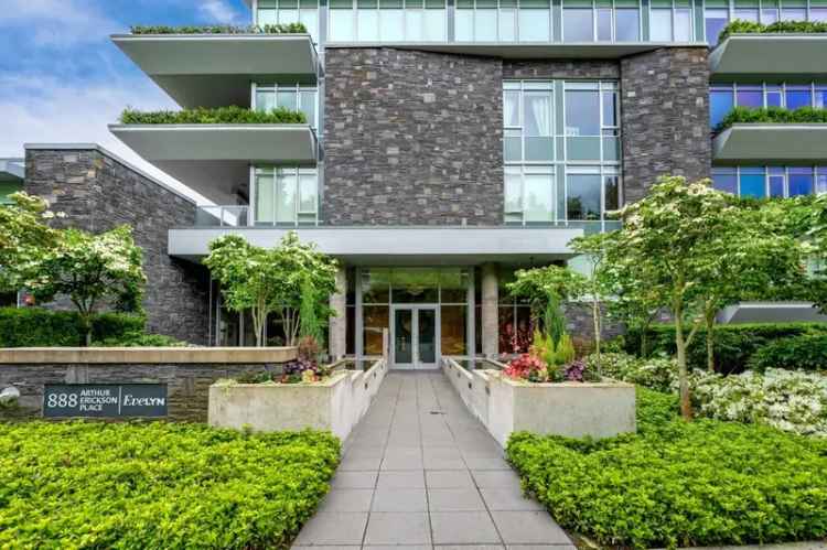 301 888 ARTHUR ERICKSON Place in West Vancouver: Park Royal Condo for sale : MLS®# R2888406