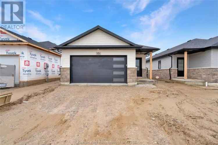 One Level Living 1300 sq ft Bungalow Style Home Double Car Garage