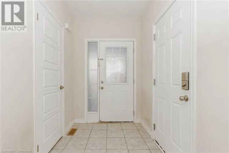 3 Bed 2.5 Bath Townhouse Cambridge ON 2 Car Parking