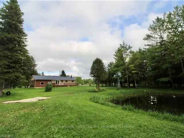 12.75 Acres Brick Bungalow Barn Workshop 2 Ponds Generator