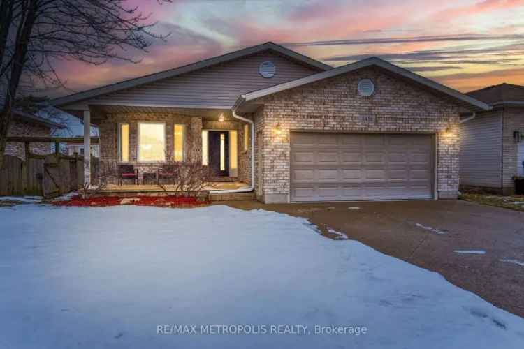 Charming Petrolia Brick Bungalow with Pool and Double Garage