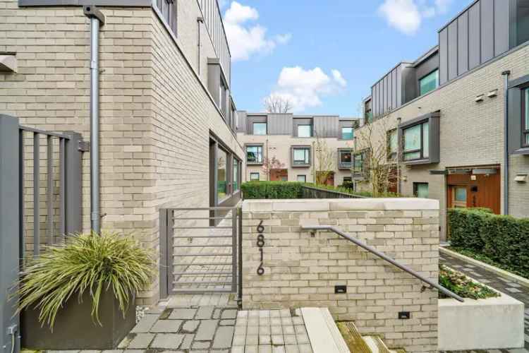 3 Bedroom Townhouse in South Cambie Vancouver West