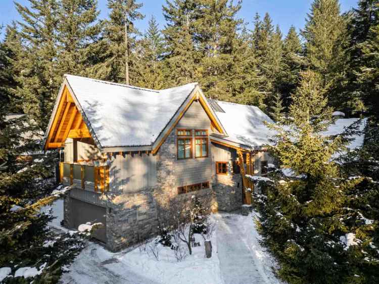 Buy House in Whistler with 6 Bedrooms and Alpine Features