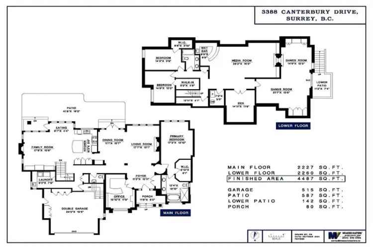 3388 CANTERBURY Drive in Surrey: Morgan Creek House for sale in “Morgan Creek Golf Course” (South Surrey White Rock)  : MLS®# R2938801