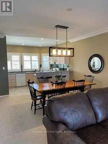 Townhouse For Sale In Collingwood Ontario With Waterviews