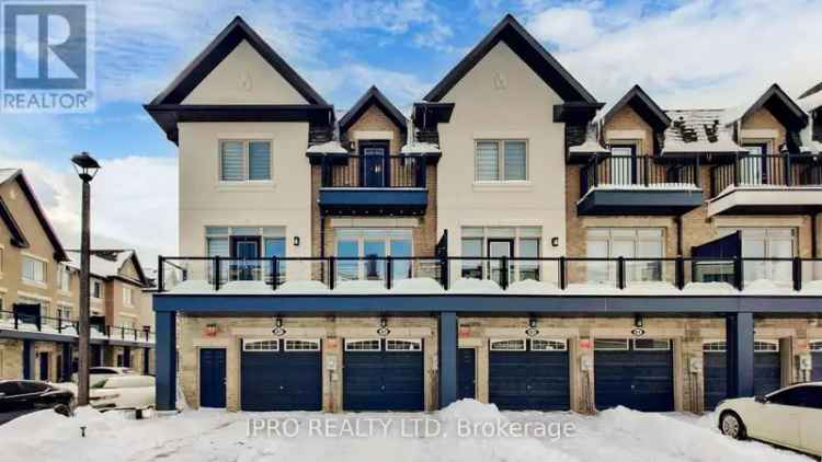 3-Bedroom Townhouse in Caledon with $50K Upgrades and 2 Balconies