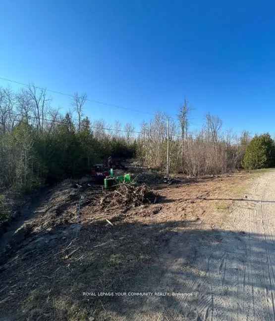 Buildable Lot for Sale in Kawartha Lakes with Nature Surroundings