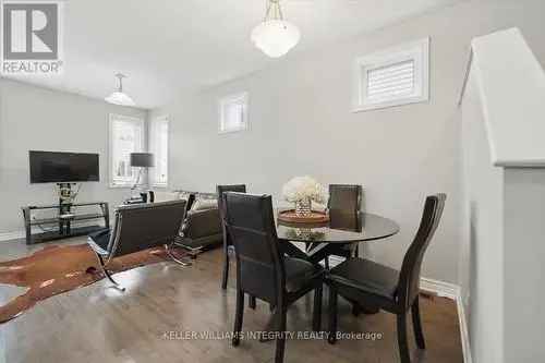 4 Bedroom 3.5 Bath Orleans Minto Tahoe End Unit For Sale