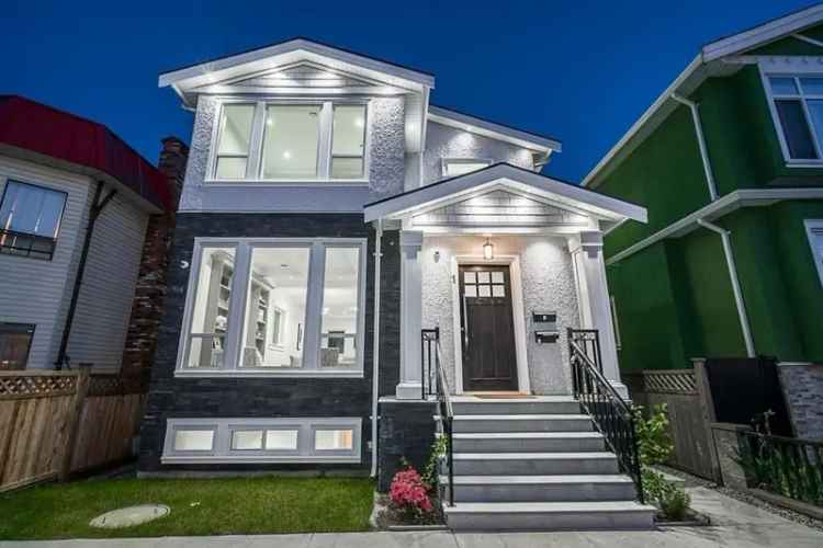 Renfrew Heights House for Sale Stunning Newer Detached Home