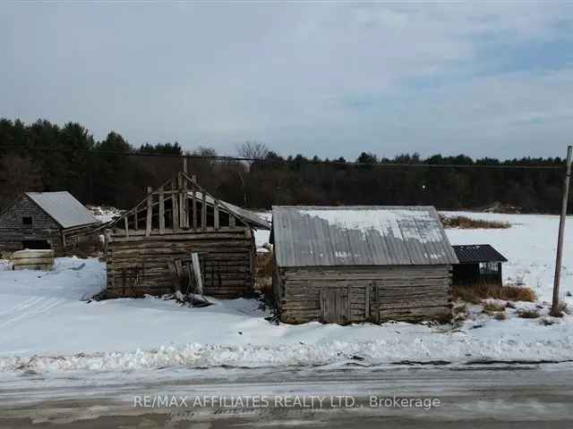 53 Acre Property with 3 Barns Near Merrickville