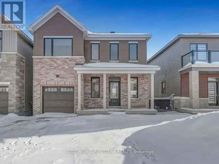 Stunning 4 Bedroom Home in Barrhaven's Conservancy No HST