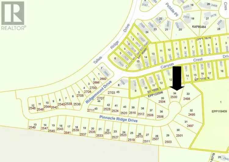 Shannon Lake View Dream Home Lot in Tallus Ridge