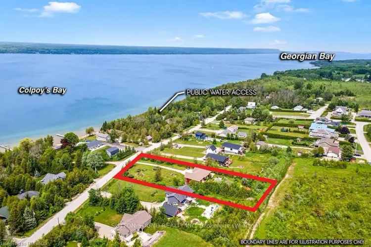 Buy Stunning Custom Built Home with Water View in Georgian Bluffs