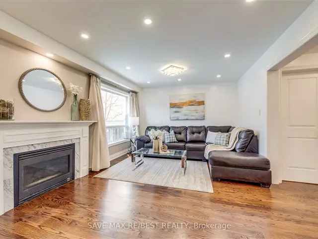 4-Bedroom Detached Home Near Cooksville GO Mississauga