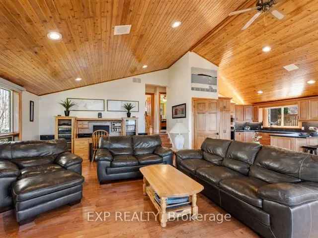 Dream Waterfront Compound w Garage, Dry Boathouse & Lake Simcoe Views