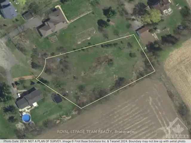 Land For Sale in North Dundas, Ontario