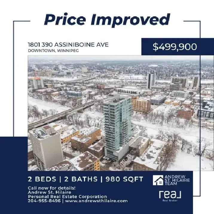 Buy Condo in Downtown Winnipeg with Stunning Features