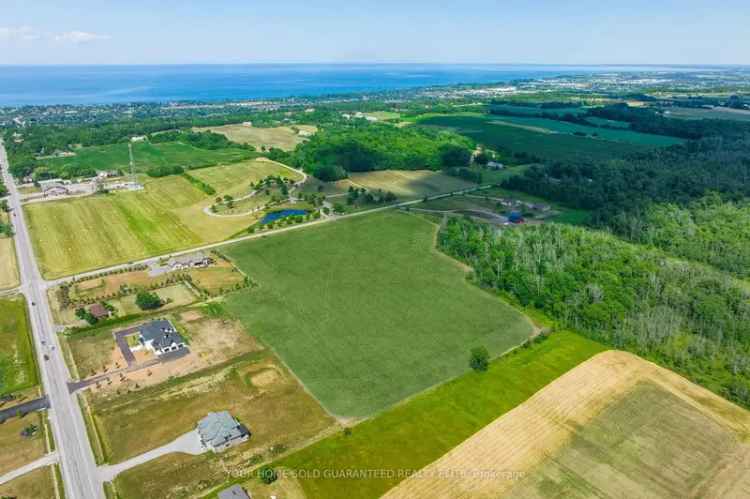 Build Your Dream Home on 19 Acre Lot in Wine Country Grimsby