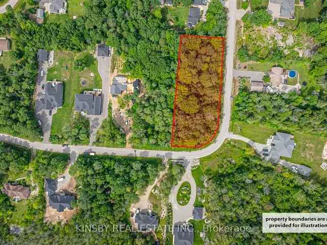 Dream Lot near Woodland Beach High End Homes Gas Hydro Available