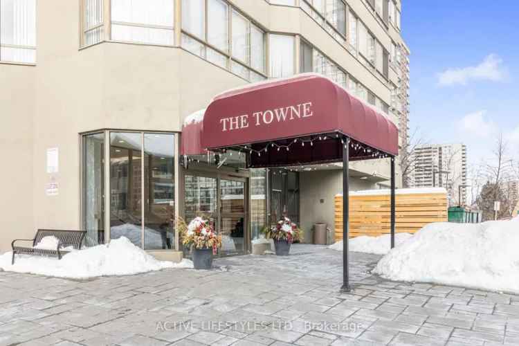 Sunfilled Downtown Mississauga Suite 836 sq ft 1 Bed Plus Solarium