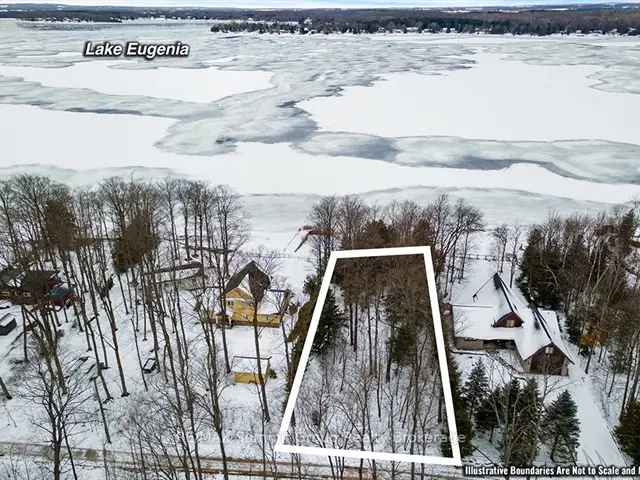 Waterfront Lot Lake Eugenia Build Your Dream Home