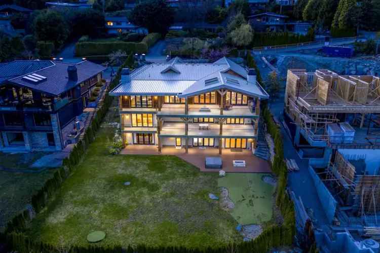 9000+ Sq Ft British Properties House Panoramic Ocean Views