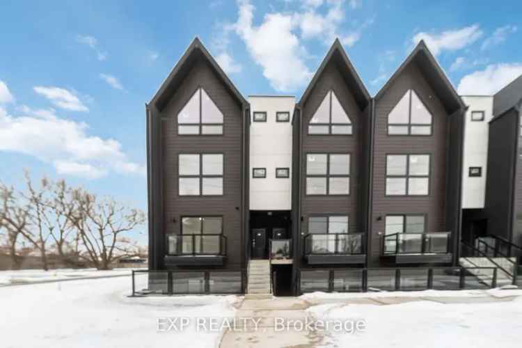 Lease Stacked Townhome in Niagara Falls with Modern Finishes and Balcony