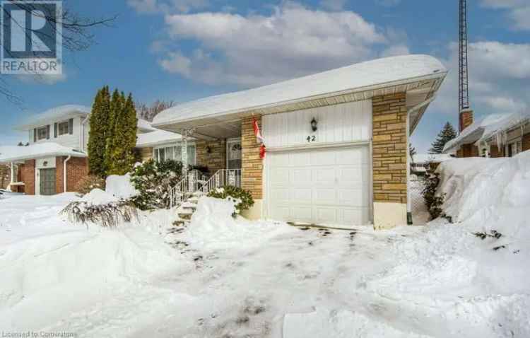 Spacious 3 Bed 2 Bath Kitchener Home with Separate Basement Entrance