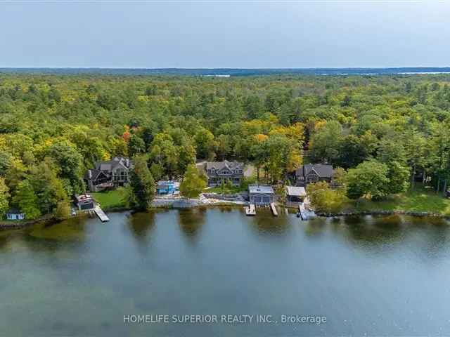 Luxury Waterfront Cottage Retreat with Pool and Hot Tub