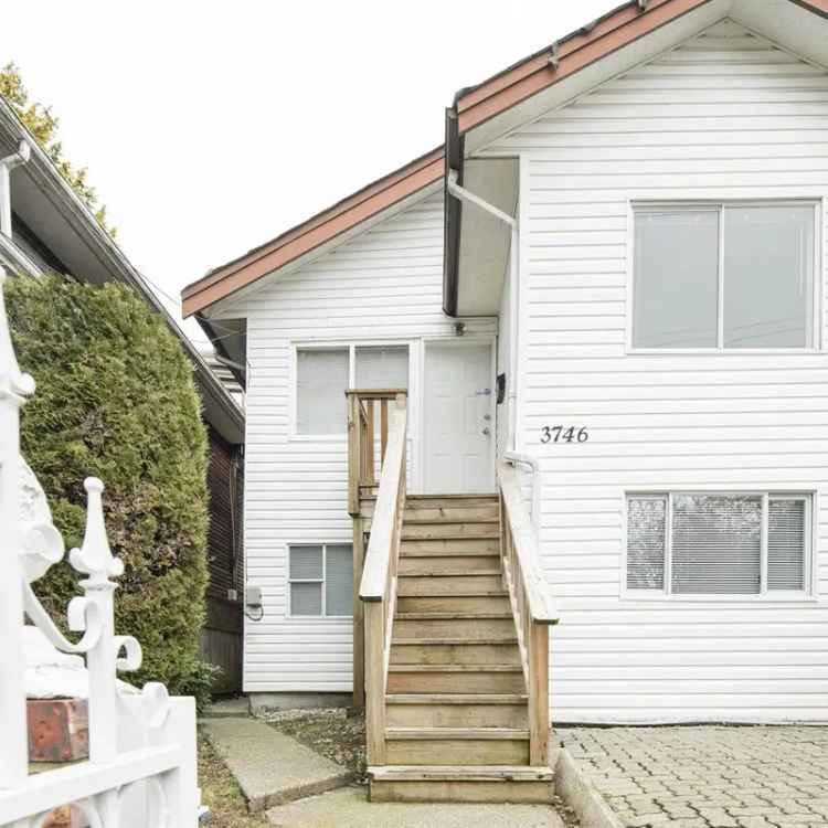 House for Sale in Kensington-Cedar Cottage High Rental Income Potential