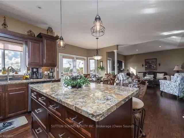 5-Bedroom Bungalow on Expansive Acre - Rural Living Near Owen Sound