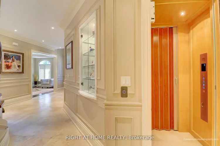 Luxury Italian Custom Home Richmond Hill Private Elevator Heated Garage