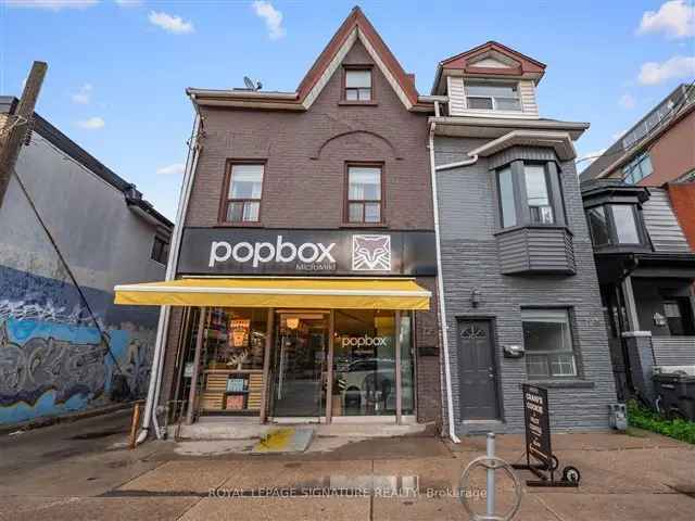 Retail Space in Trendy Dovercourt Little Italy