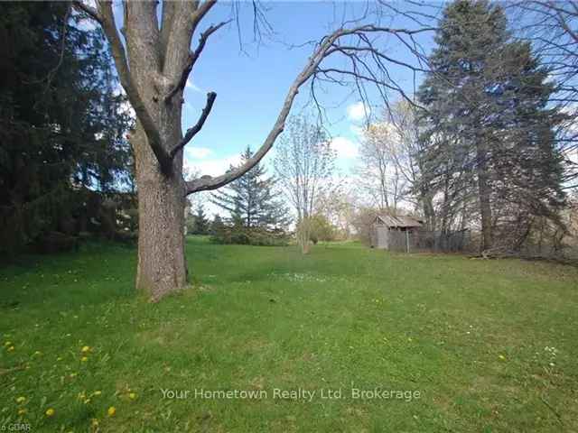 Half Acre Lot R1b Zoned - New Home or Multi Unit Potential