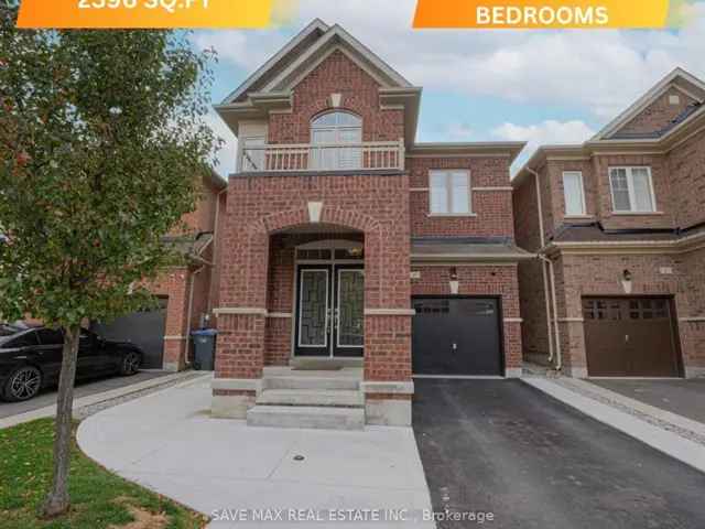 Stunning Upgraded 4-Bedroom Home in Brampton Northwest