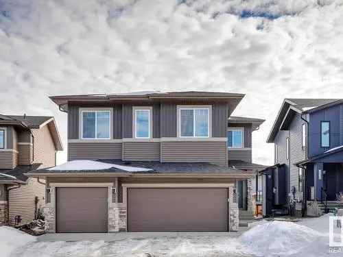 Buy House in The Uplands Edmonton with Triple Garage and Bonus Room