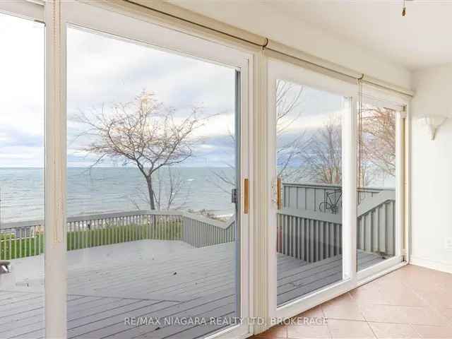 Lakefront Home in Port Dalhousie with Stunning Views