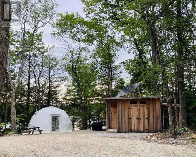 Off Grid Lakefront Geodome Property - Airbnb Potential