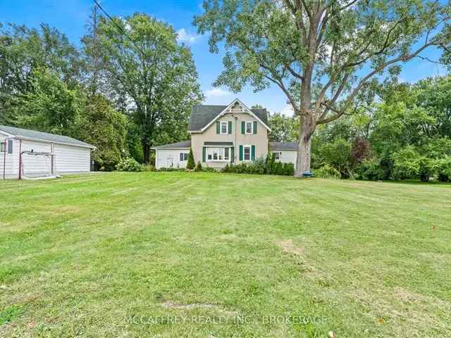 Charming Century Home on Napanee River Waterfront