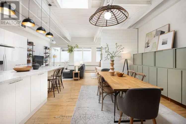 Buy Loft Apartment in Leslieville Riverdale with Rooftop Terrace Features