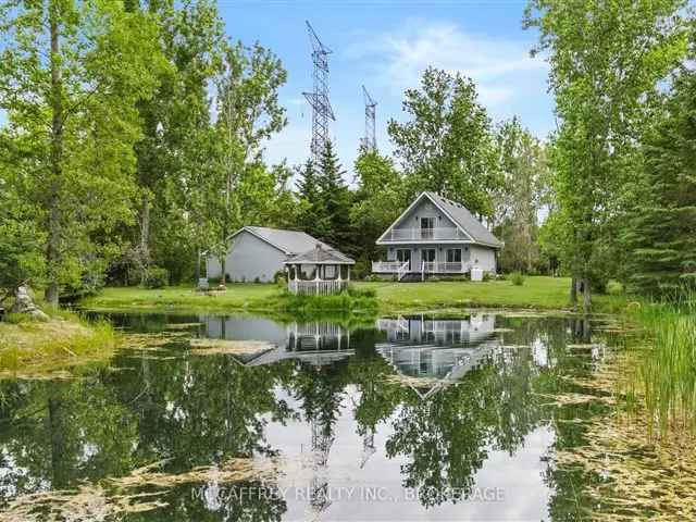 15-Acre Country Home with Jacuzzi Tub and 2-Car Garage