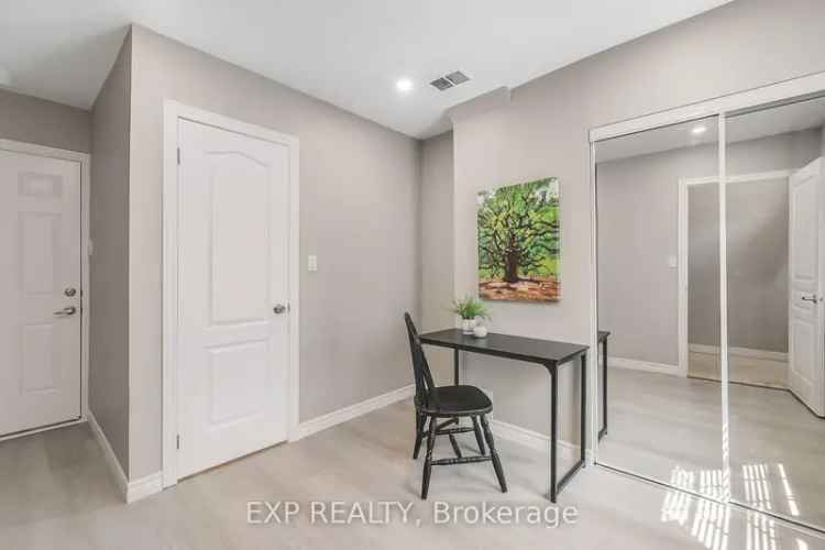 Kitchener Townhouse: 4 Baths, 2 Parking, 2 Outdoor Spaces