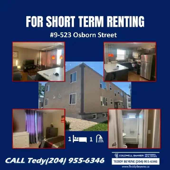 Short Term Rental Condo on Osborne Street