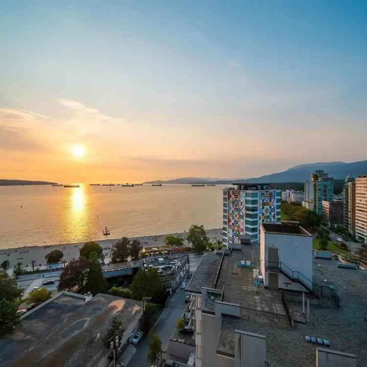 Vancouver West End Luxury Condo 2 Bed 2 Bath 961 Sqft