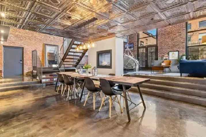 Hochelaga Luxury Loft 3000 sq ft 2 Parking