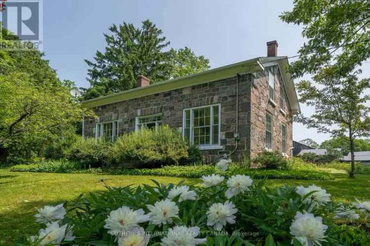 Stone Farmhouse Circa 1859 656 Acres Solina