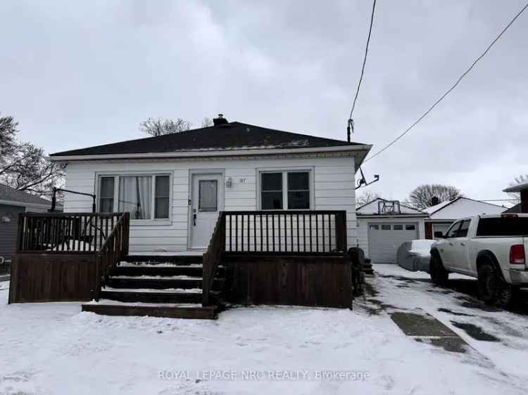 Buy Bungalow in Welland with Pool and Deck Near Parks and Schools