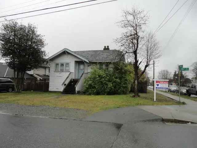 For Sale Builder Investor Opportunity House in Burnaby with Zoning for Six Units